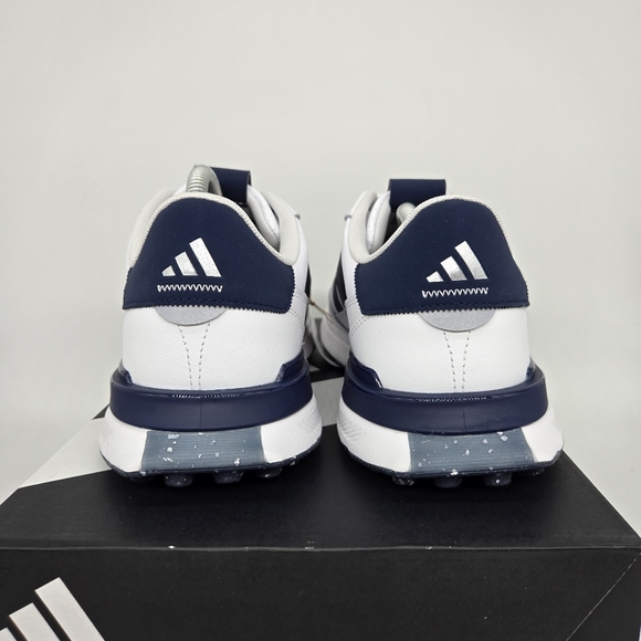 New adidas S2G Spikeless Leather 24 Golf White Navy Men\'s Shoes Size 10 main image 4